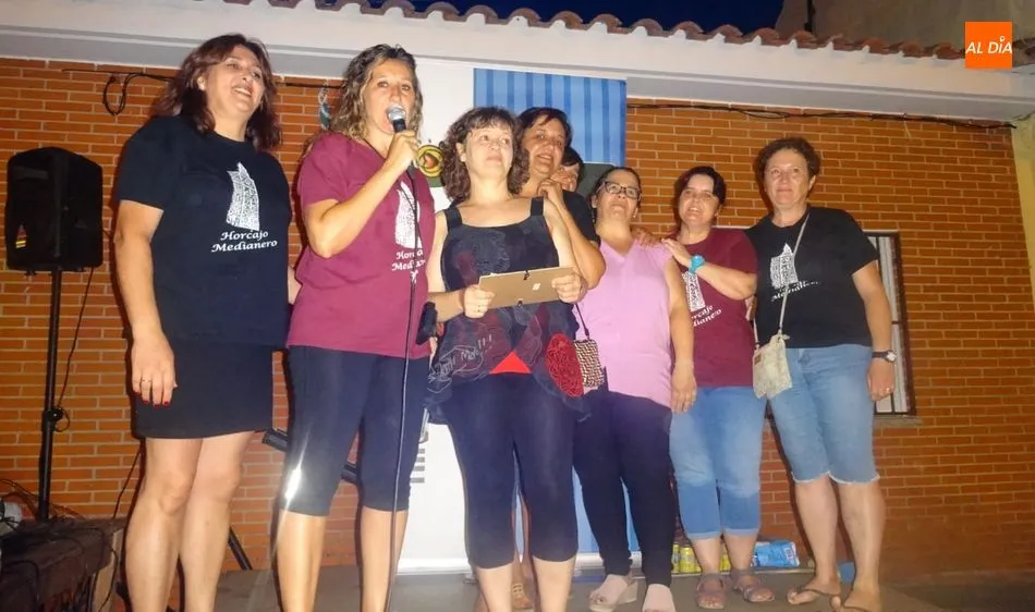 La Plaza Mayor de Horcajo Medianero se llenó de solidaridad