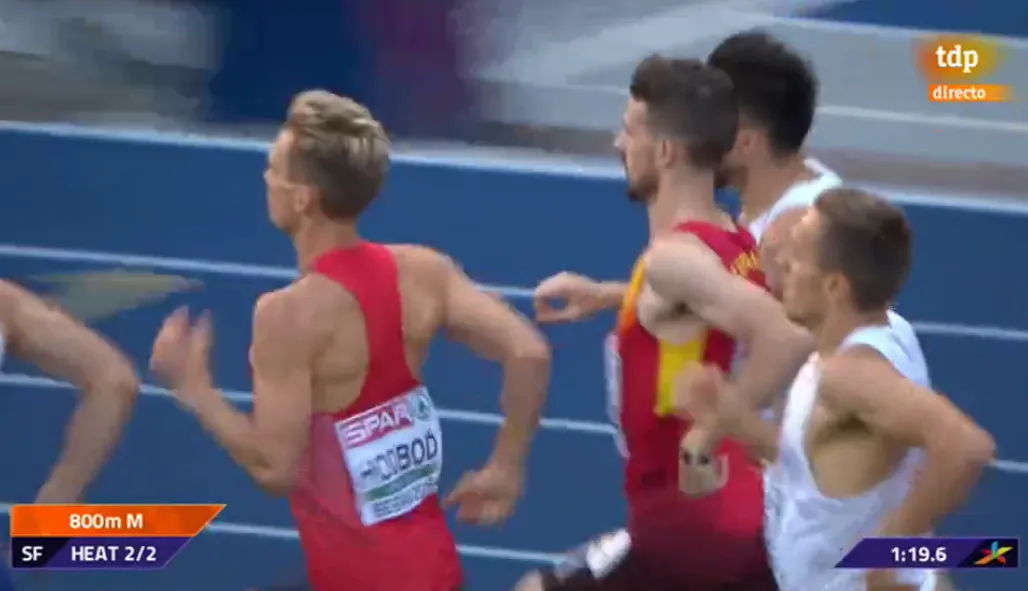 Foto 3 - &Aacute;lvaro de Arriba, &uacute;nico de los espa&ntilde;oles que logra clasificarse para la final del 800  