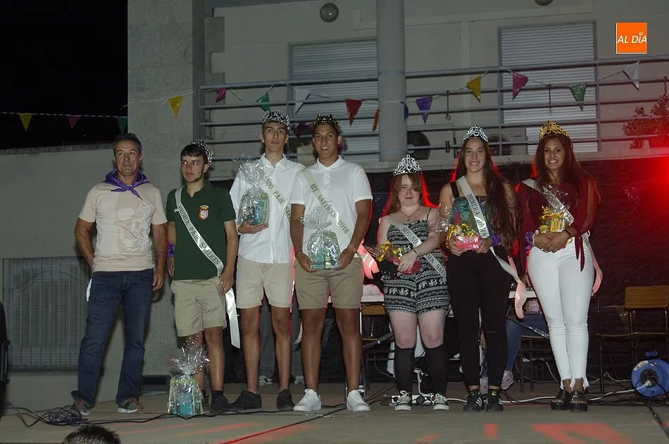 Andrea Pérez y Víctor Durán, reyes de las fiestas de Saelices el Chico  