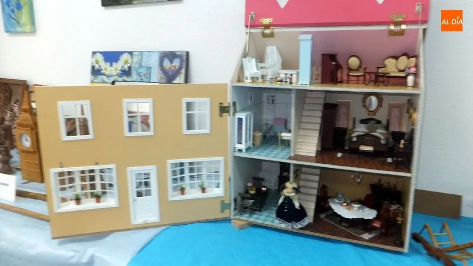 Foto 11 - Los mayores muestran sus obras de artesan&iacute;a en el hogar del jubilado de Lumbrales