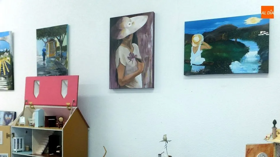 Foto 7 - Los mayores muestran sus obras de artesan&iacute;a en el hogar del jubilado de Lumbrales