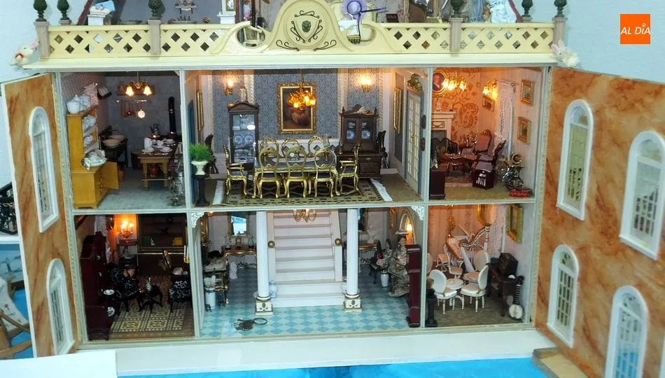 Foto 6 - Los mayores muestran sus obras de artesan&iacute;a en el hogar del jubilado de Lumbrales