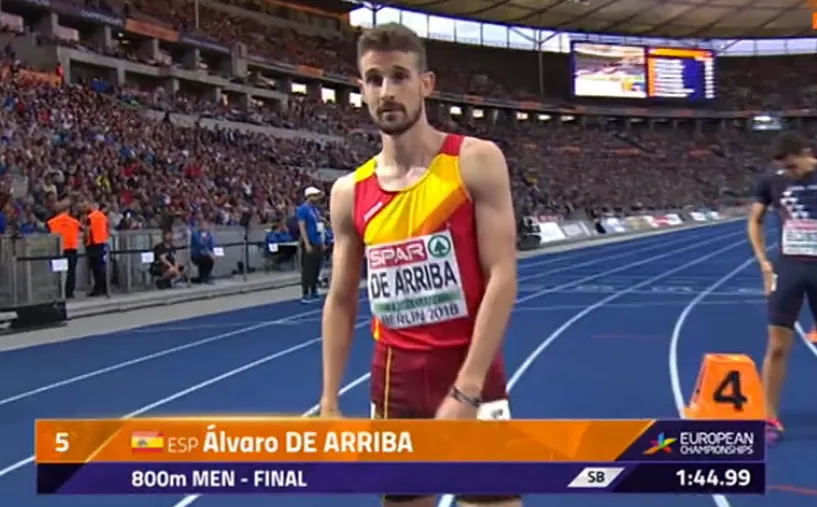 Álvaro de Arriba acaba 7º, decepcionado consigo mismo, en la final del Europeo de Berlín ...