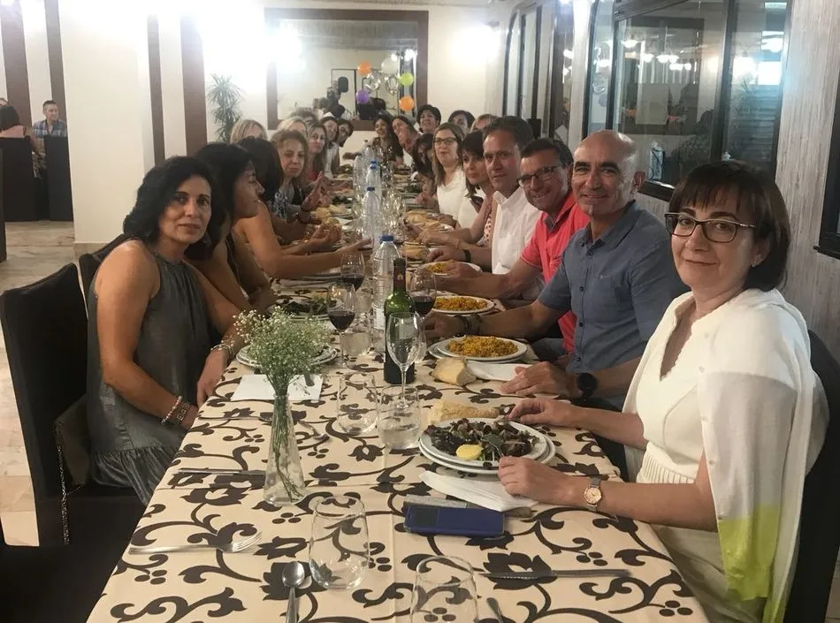 Celebración de los quintos y quintas del 68