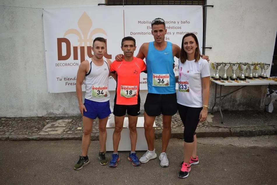 Foto 3 - Luis Gallego y Yaiza S&aacute;nchez se llevan la victoria en la carrera popular de Fresno Alh&aacute;ndiga