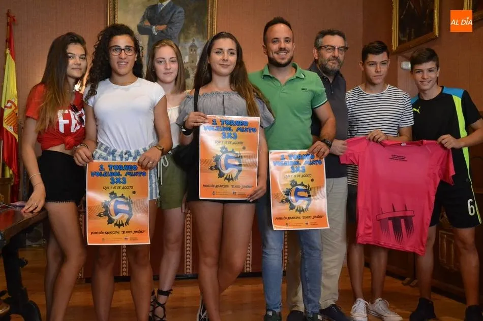 Nueve equipos se inscriben en el Torneo Mixto de Voleibol  