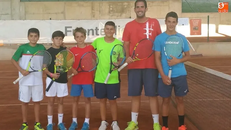 Integrantes del equipo asistente al Campeonato de España Infantil por equipos