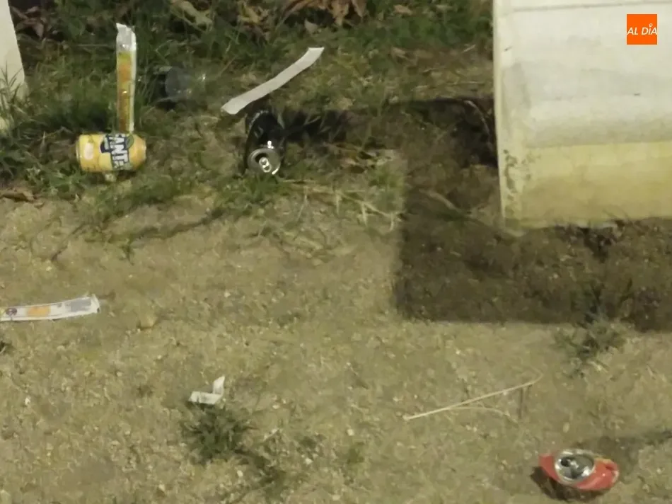 Foto 5 - Quejas en el Zurgu&eacute;n por la acumulaci&oacute;n de basura en espacios p&uacute;blicos  