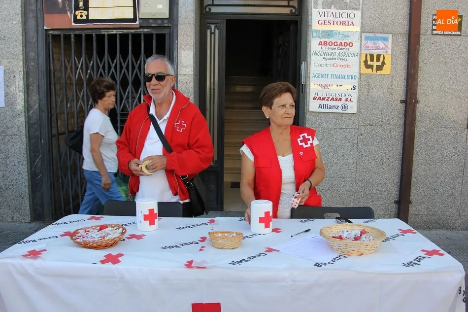Foto 9 - La Asamblea Comarcal de Cruz Roja en Vitigudino celebra el &lsquo;D&iacute;a de la banderita&rsquo;    &nbsp;  