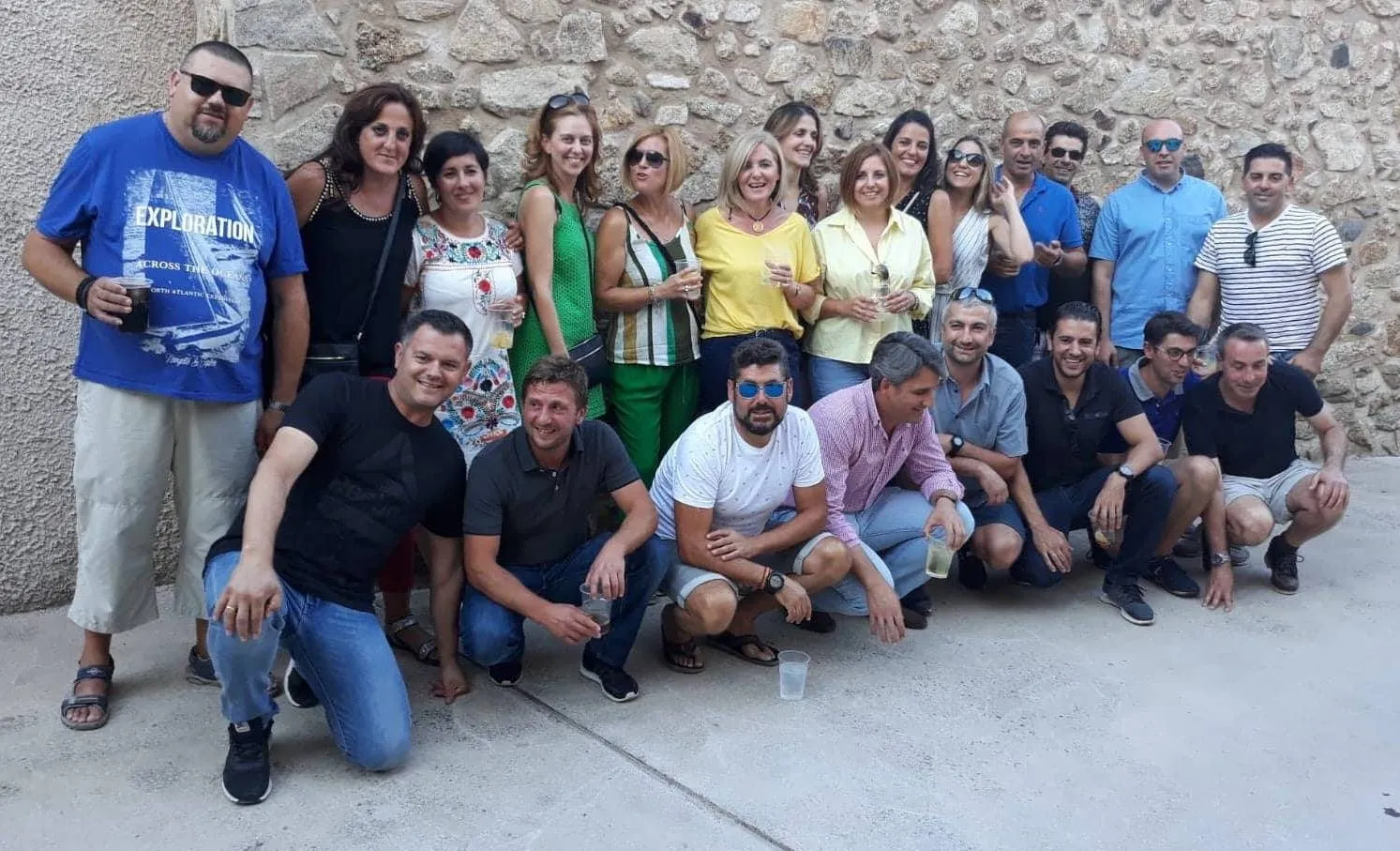 Los Quintos de El Payo de los años 1975 y 1976 rememoran viejos tiempos  