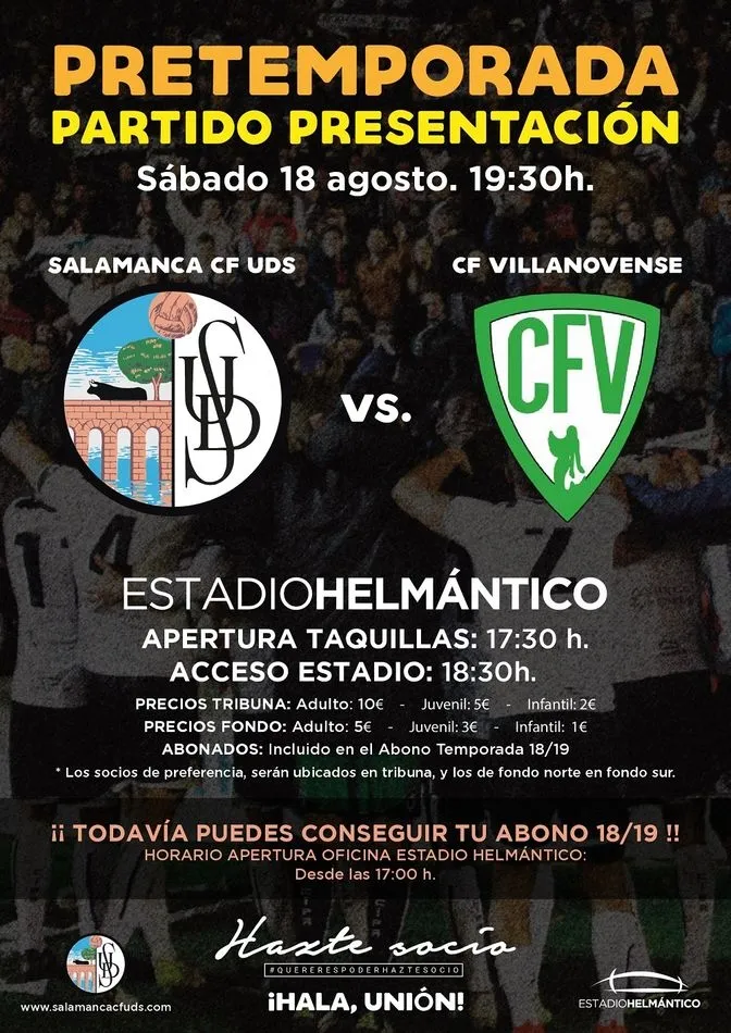 Foto 2 - El Salamanca UDS ya tiene los precios para su presentaci&oacute;n  