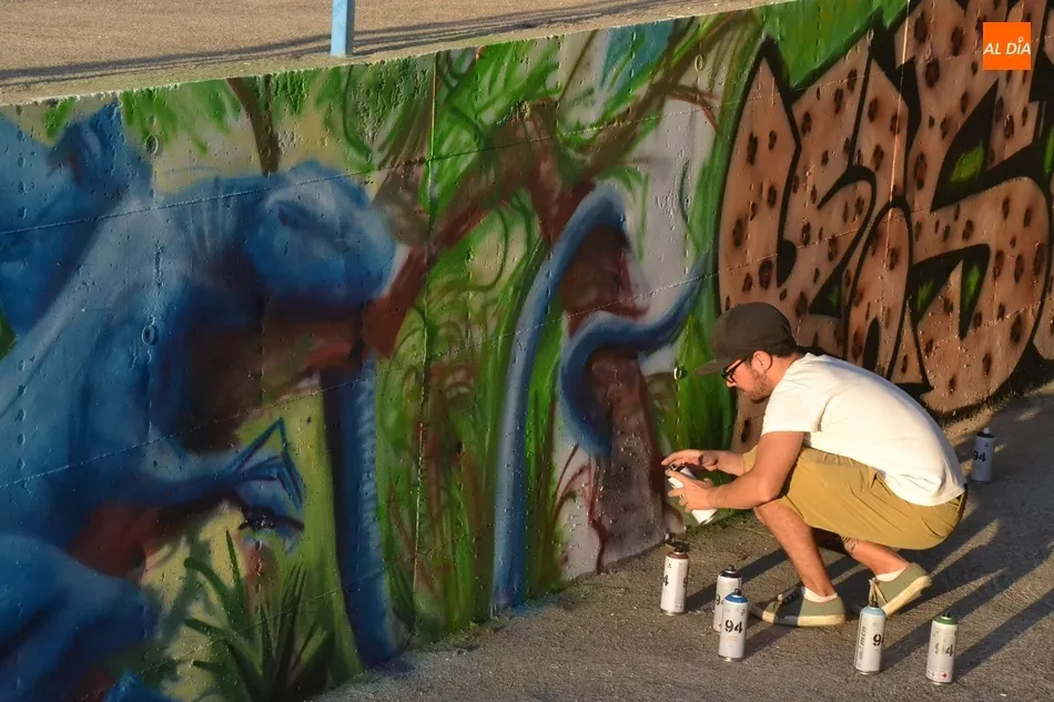 CROMA crea un nuevo mural inspirado en la selva  