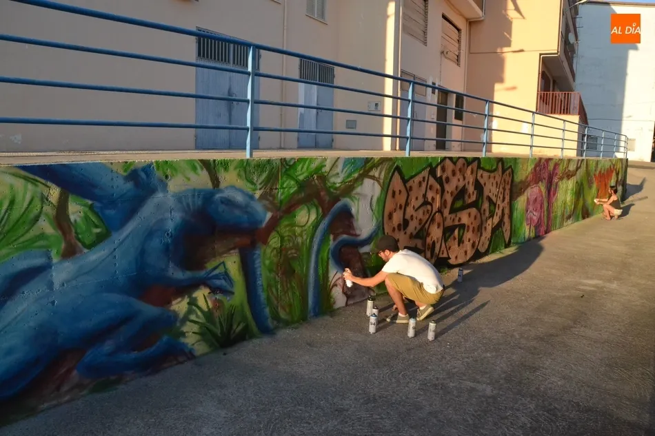 Foto 7 - CROMA crea un nuevo mural inspirado en la selva  
