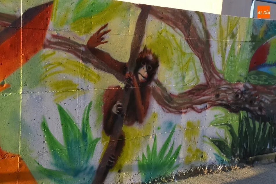 Foto 4 - CROMA crea un nuevo mural inspirado en la selva  