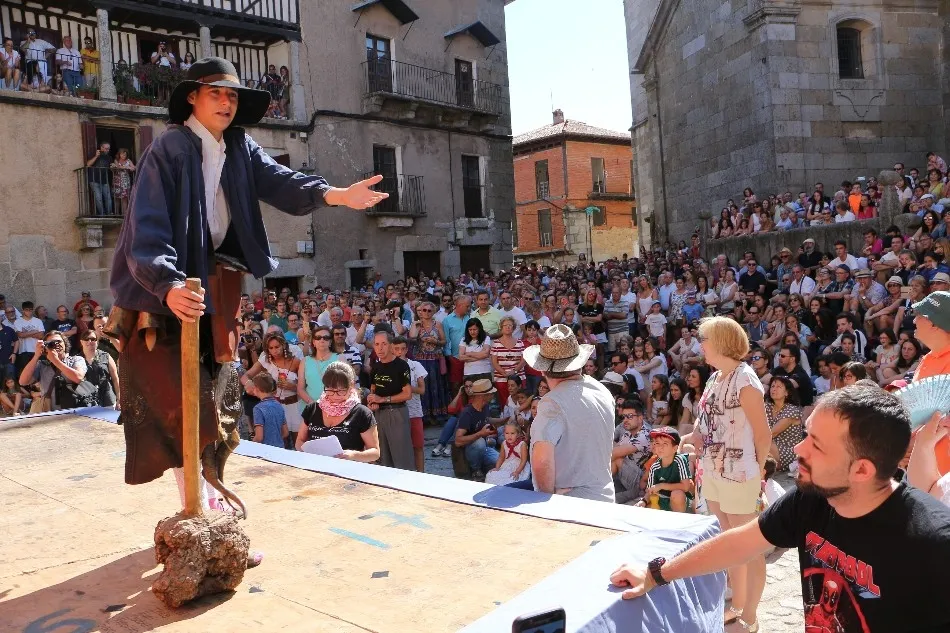 Una de las escenas de la popular Loa