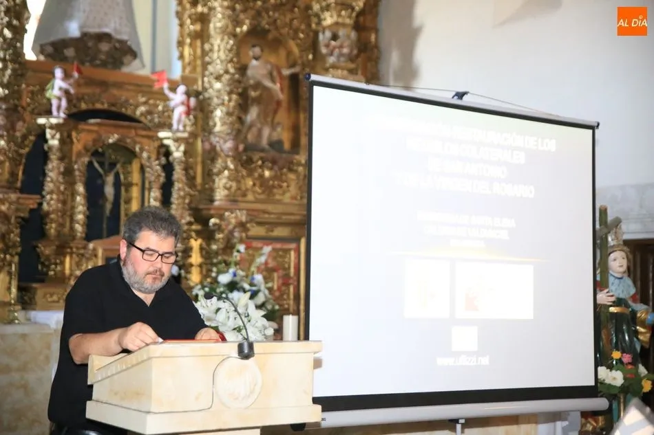 Foto 2 - La iglesia de Calzada de Valdunciel estrena los restaurados&nbsp;retablos  