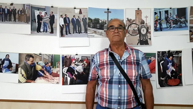 El fotografo y colaborador de BRACAMONTE AL DIA, Aurelio Jinene, ha inaugurado su primera exposición en Aldeseca