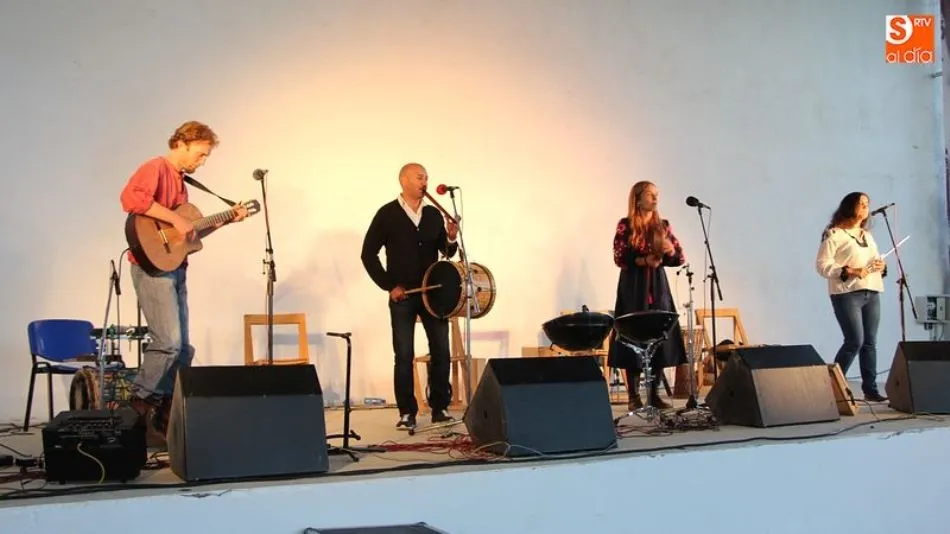Concierto anterior del grupo salmantino Zaragata Folk