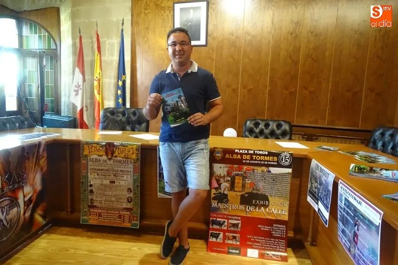 El concejal de Festejos, Raúl de Arriba