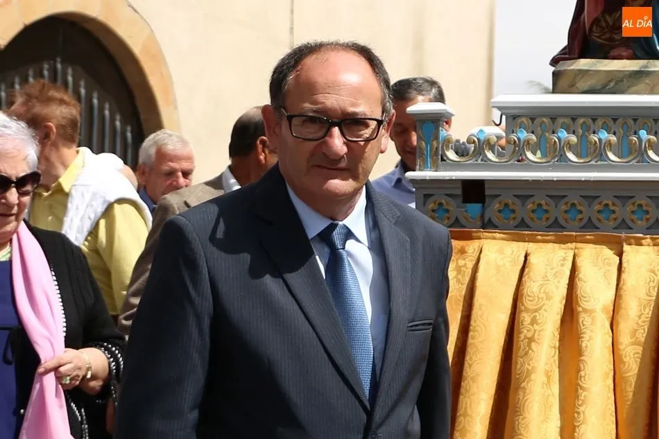 Ángel Gómez Carrasco, alcalde de El Pedroso de la Armuña
