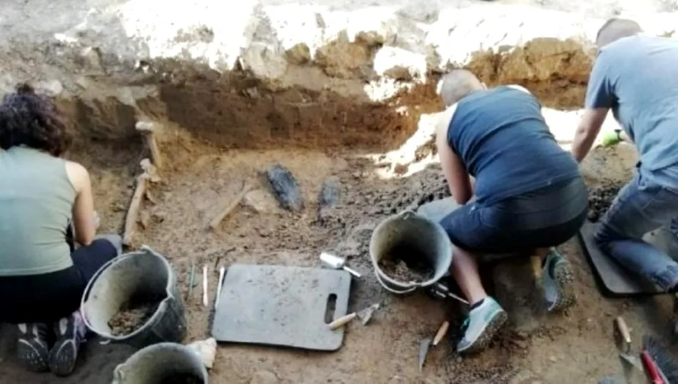 Excavaciones de la Asociación para la Recuperación de la Memoria Histórica en Boadilla (Salamanca). Foto ARMH