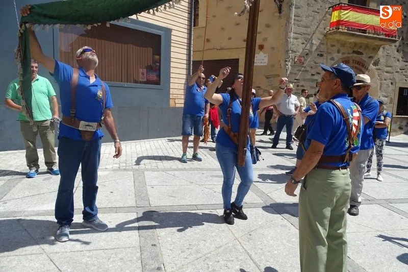 Foto 3 - La peregrinaci&oacute;n arriera llega a su fin en Alba de Tormes  