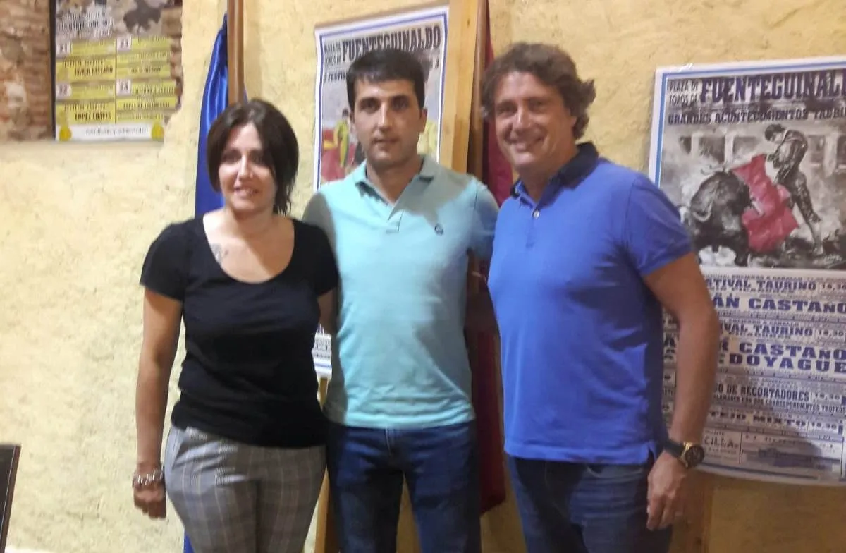 Foto 5 - Javier Casta&ntilde;o protagoniza las IV Jornadas Taurinas de Fuenteguinaldo  