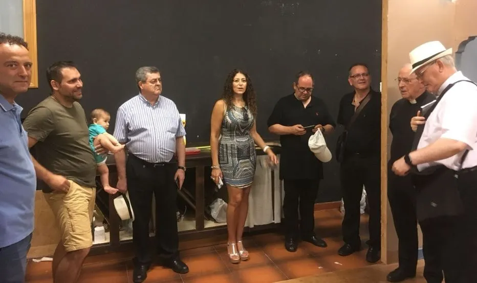 Visita a las instalaciones de Contracorriente del Administrador Apostólico de la Diócesis y del Obispo de Cartagena-Murcia