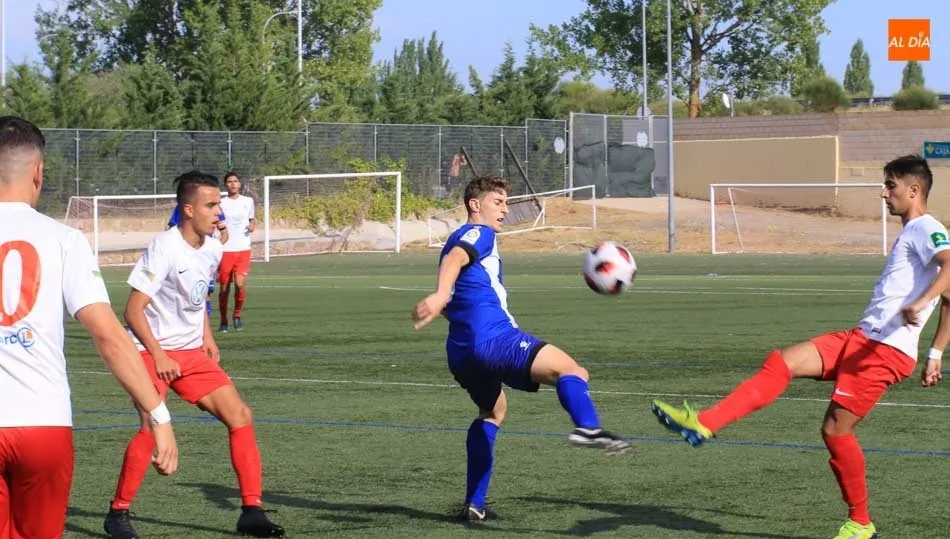 Santa Marta en su último partido de pretemporada contra el Alavés / Foto: Alberto Martín.