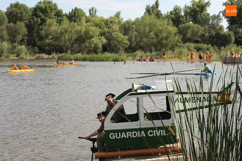 Almenara de Tormes y su particular helicóptero de la Benemérita
