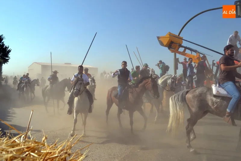 Foto 7 - R&aacute;pido, peligroso y vibrante XVIII Encierro a Caballo de Macotera&nbsp;