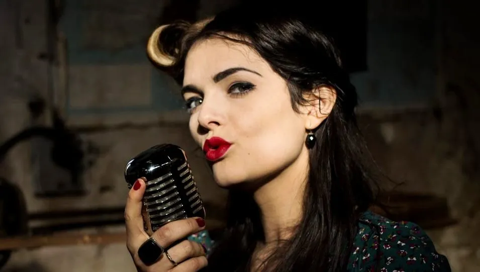 Andhrea Verdú, vocalista de Andhrea and the Black Cats