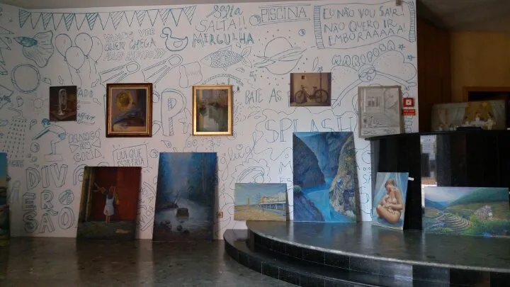 Foto 5 - Jos&eacute; Antonio del Castillo expone sus cuadros de ciudades en Figueira da Foz  