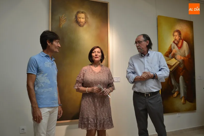 Foto 4 - Abierta la exposici&oacute;n que recoge la primera parte de los cuadros para el proyecto iconogr&aacute;fico de ...