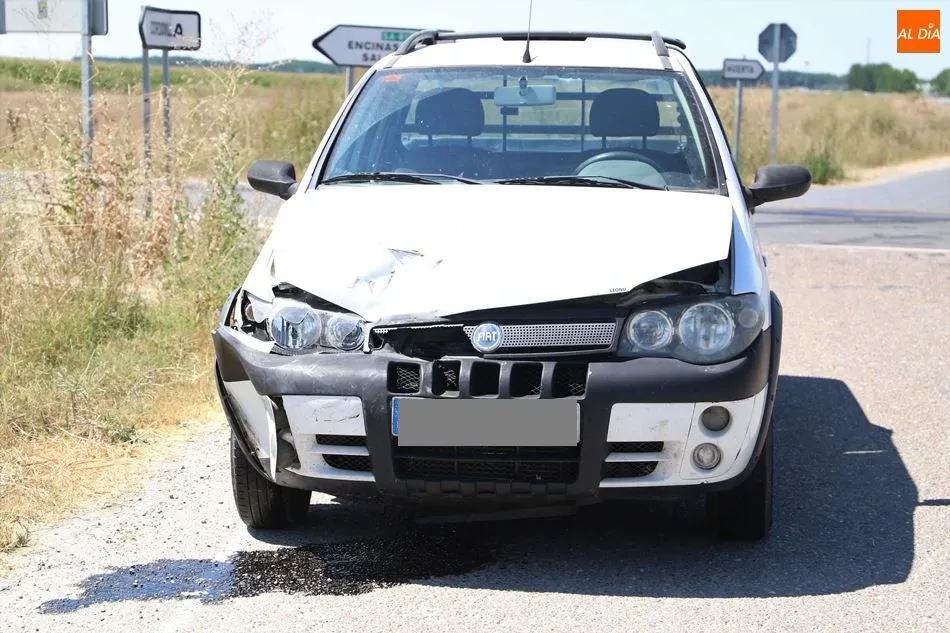 Foto 3 - Accidente sin heridos en el cruce de Huerta