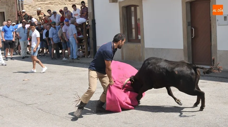Foto 11 - Lumbrales despide las Fiestas de Toros con un entretenido encierro a caballo y la suelta de cuatro...
