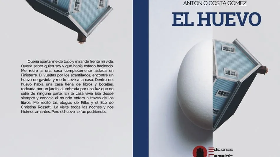 Portada de su nuevo libro.