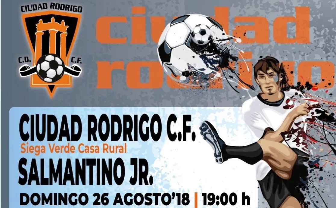 El Ciudad Rodrigo CF jugará el domingo el primer amistoso ante su afición  