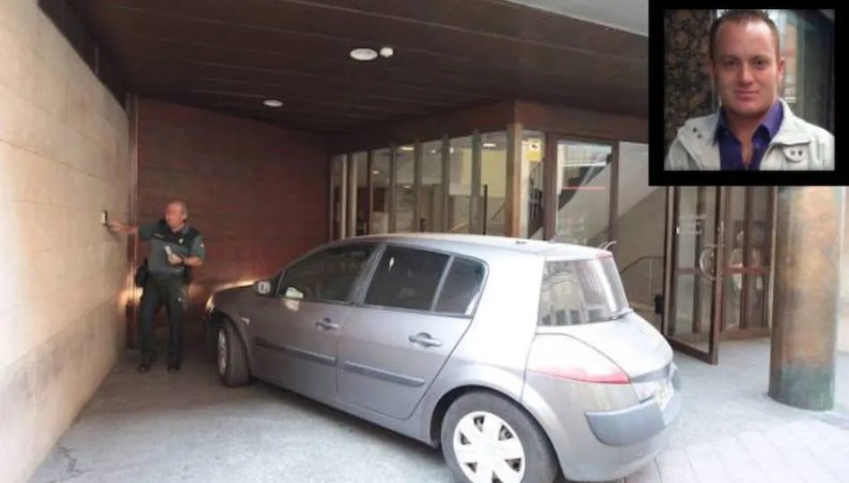 Llegada del detenido por el crimen de Castrillo a los juzgados de Valladolid. Foto de El Norte de Castilla