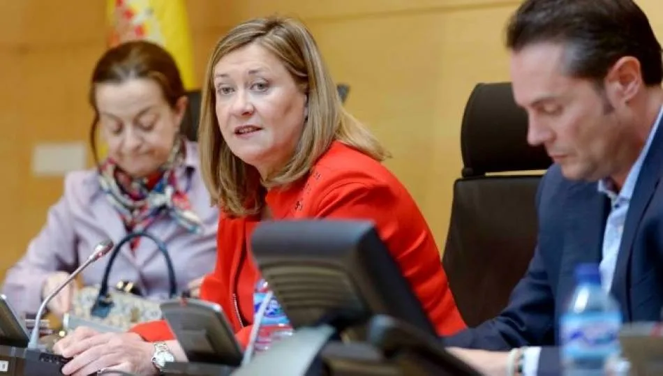 La consejera de Economía y Hacienda, Pilar del Olmo