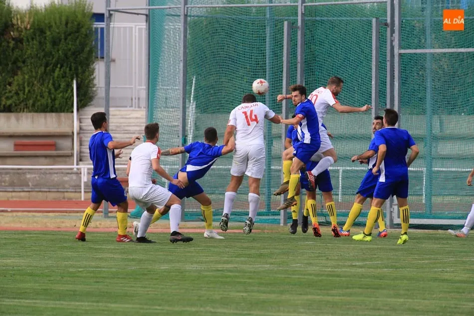 Foto 4 - Salamanca UDS B y Hergar firman tablas en un partido t&iacute;pico de pretemporada (1-1)