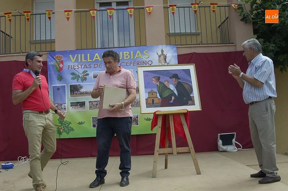 Un momento del homenaje a los emigrantes/Fotos: Adrián Martín