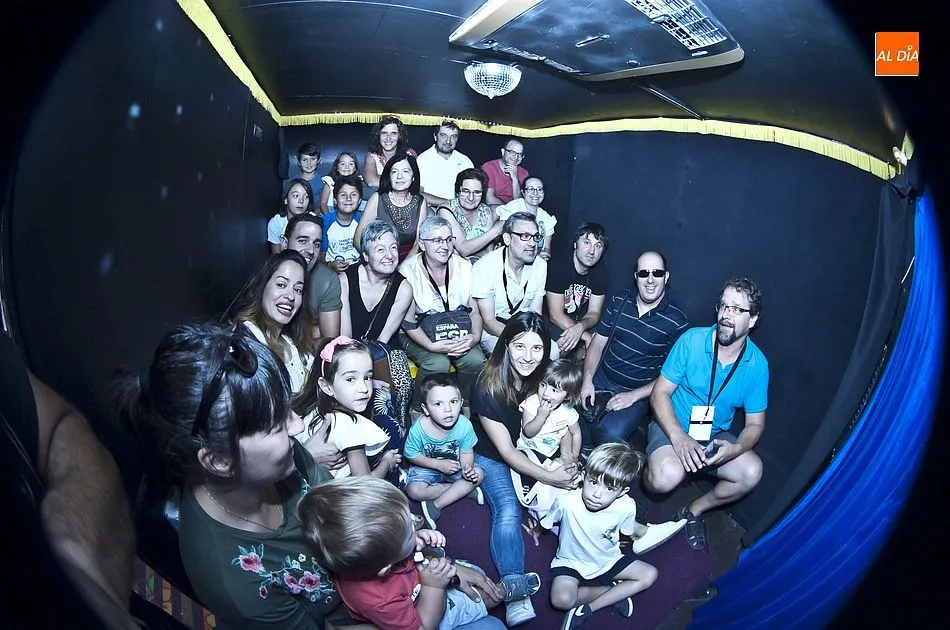 Una vez dentro de la caravana la estancia es muy divertida/Fotos: Adrián Martín