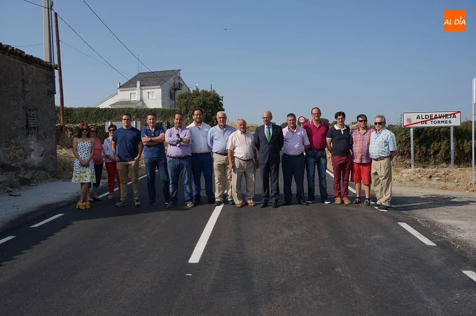 Foto 7 - Concluyen las obras de la carretera de acceso a Aldeavieja&nbsp;
