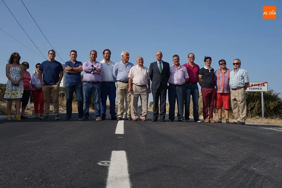 Foto 2 - Concluyen las obras de la carretera de acceso a Aldeavieja&nbsp;