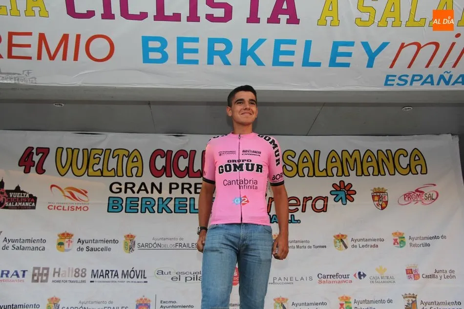 Foto 11 - Antonio Soto gana la crono de Saucelle y es el primer l&iacute;der de la Vuelta a Salamanca
