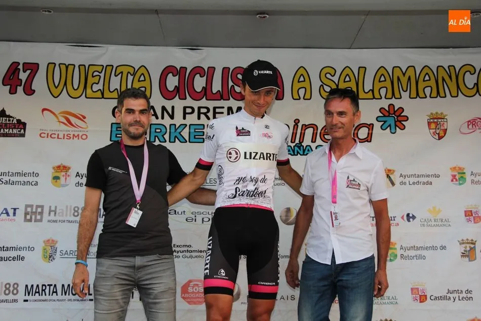 Foto 9 - Antonio Soto gana la crono de Saucelle y es el primer l&iacute;der de la Vuelta a Salamanca