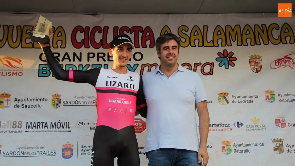 Antonio Soto junto al alcalde de SAuelle, Diego Ledesma / REP. GRÁFICO: MARIBEL SANCHEZ