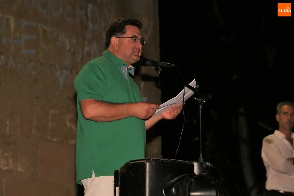 Juan Pedro Melgar lee el pregón