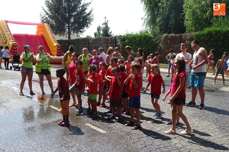 Un ambiente festivo acompañó a los más pequeños